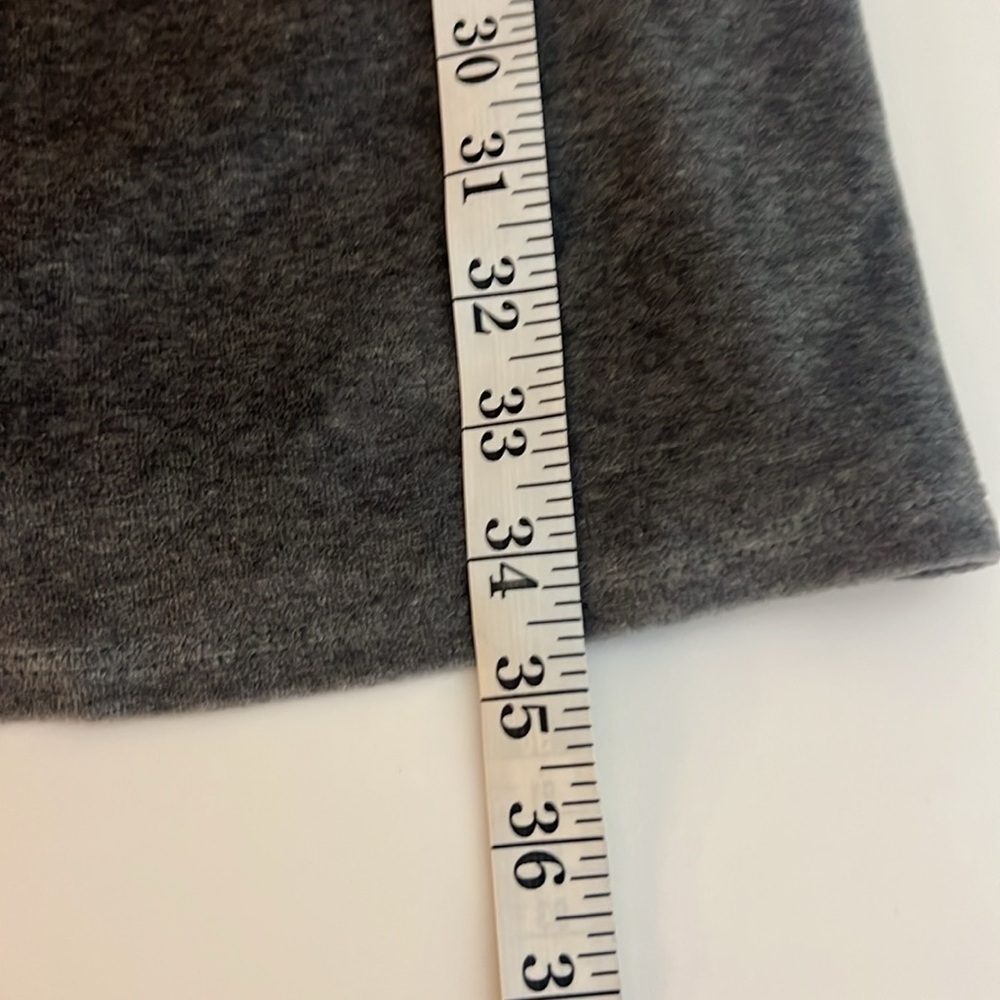 Lunachix Velour Grey,Tank Top Dress, Zumiez Gray Sleeveless Dress,EUC,Size Large - Picture 9 of 12